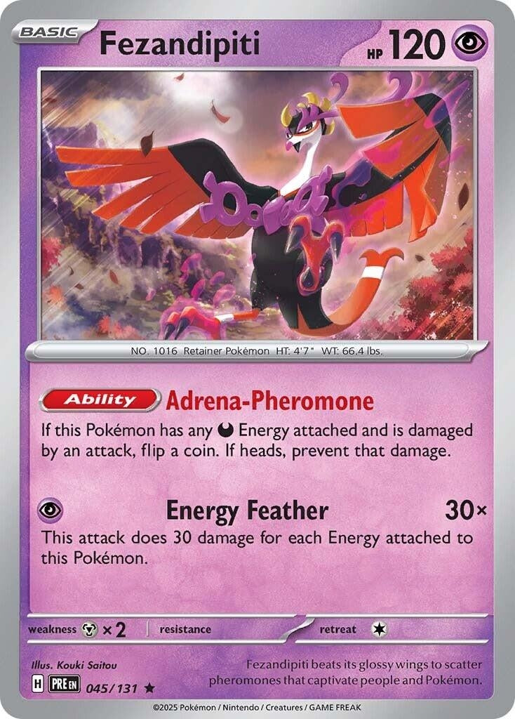 Image for Fezandipiti (045/131) [SV: Prismatic Evolutions] - Pokemon