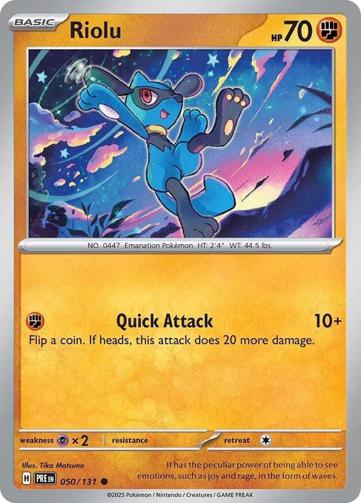 Riolu (050/131) [SV: Prismatic Evolutions]