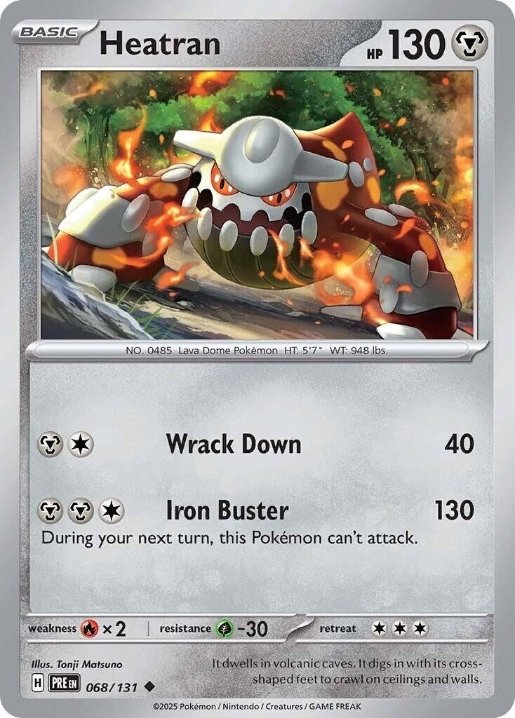 Image for Heatran (068/131) [SV: Prismatic Evolutions] - Pokemon