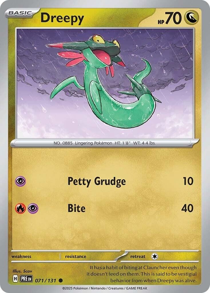 Image for Dreepy (071/131) [SV: Prismatic Evolutions] - Pokemon