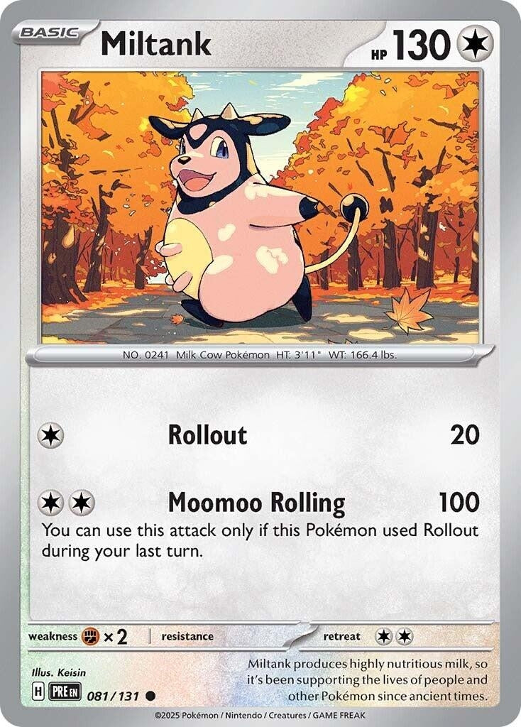 Image for Miltank (081/131) [SV: Prismatic Evolutions] - Pokemon