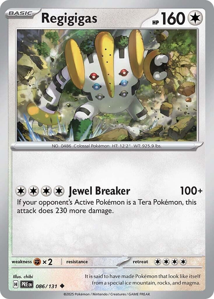 Image for Regigigas (086/131) [SV: Prismatic Evolutions] - Pokemon