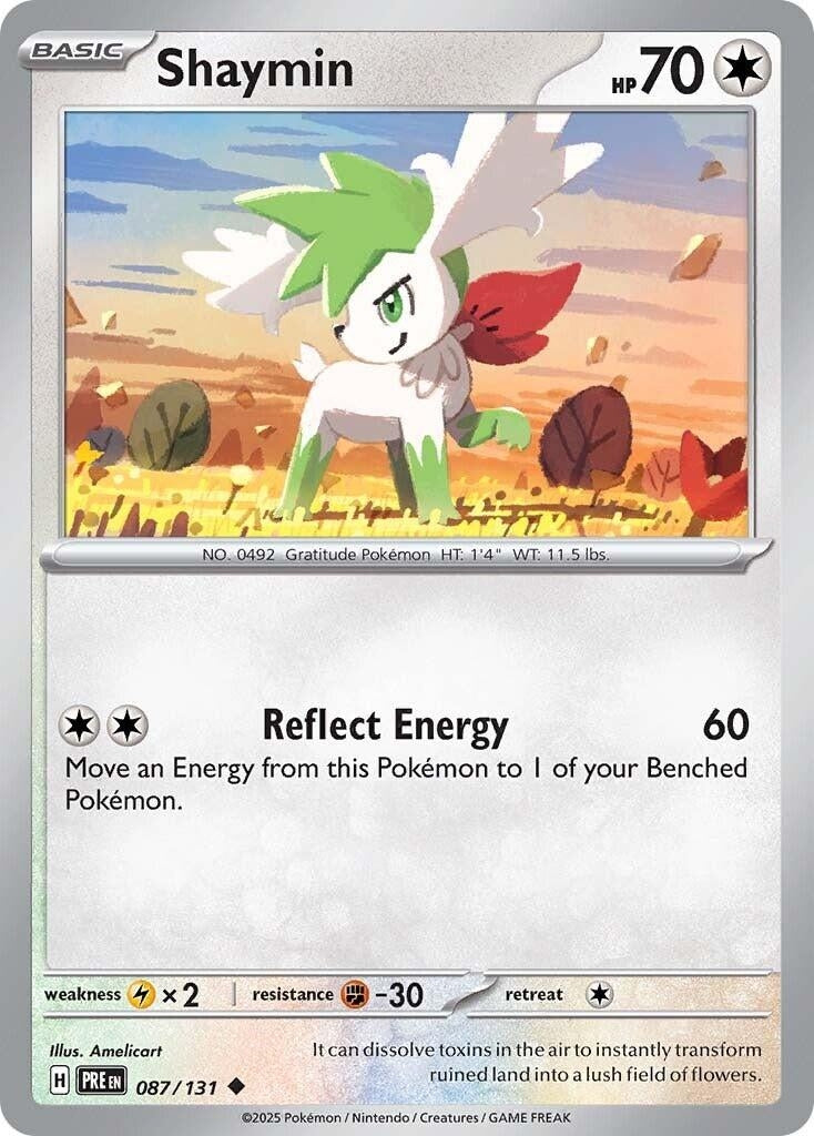 Image for Shaymin (087/131) [SV: Prismatic Evolutions] - Pokemon