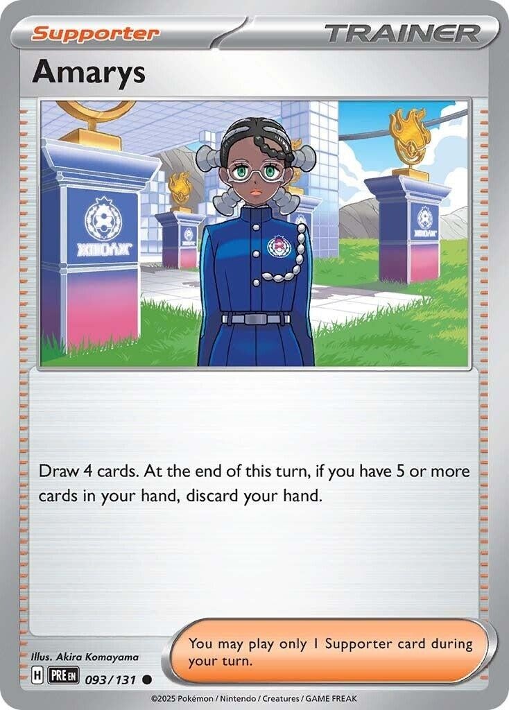 Image for Amarys (093/131) [SV: Prismatic Evolutions] - Pokemon