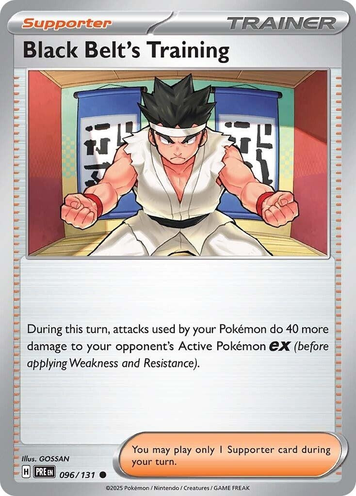Image for Black Belt's Training (096/131) [SV: Prismatic Evolutions] - Pokemon