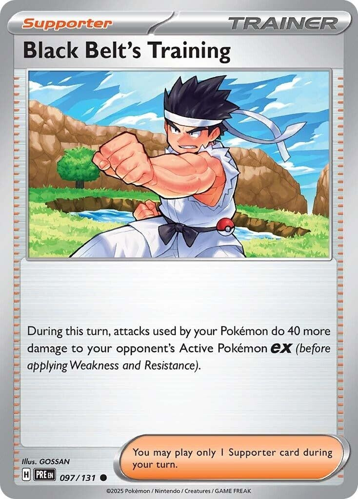 Black Belt's Training (097/131) [SV: Prismatic Evolutions]