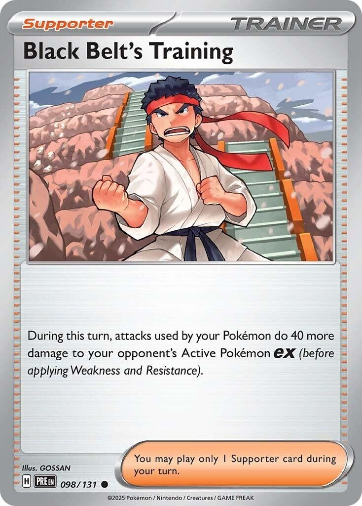 Image for Black Belt's Training (098/131) [SV: Prismatic Evolutions] - Pokemon