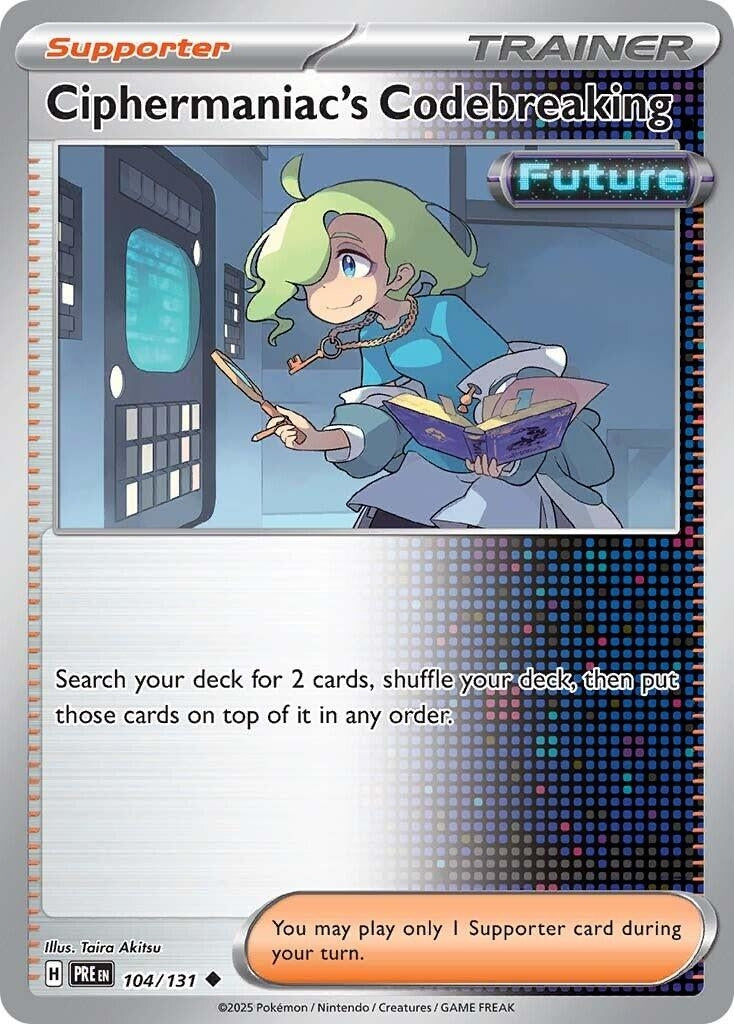 Image for Ciphermaniac's Codebreaking (104/131) [SV: Prismatic Evolutions] - Pokemon