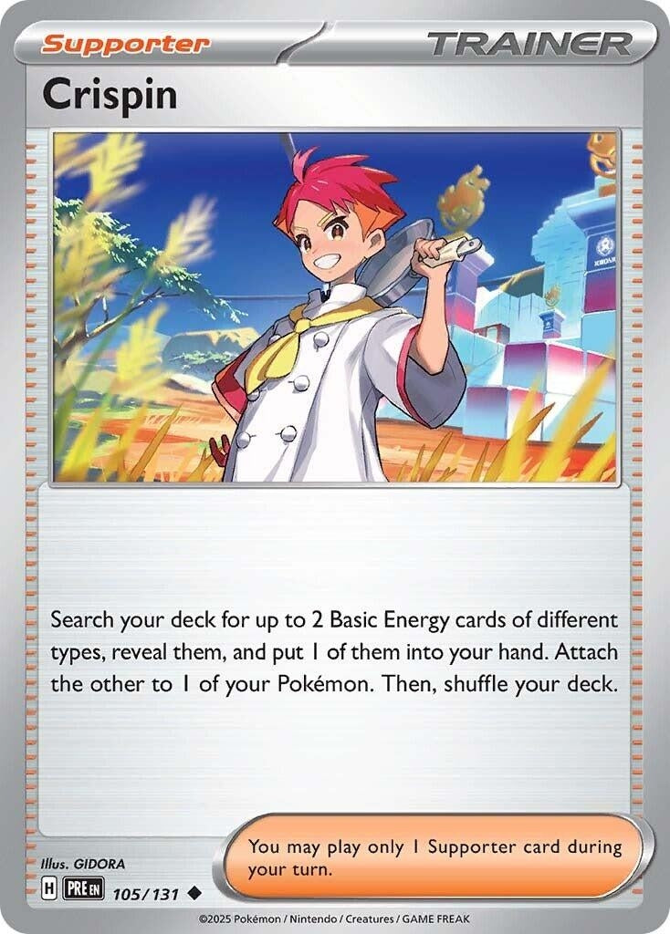 Image for Crispin (105/131) [SV: Prismatic Evolutions] - Pokemon