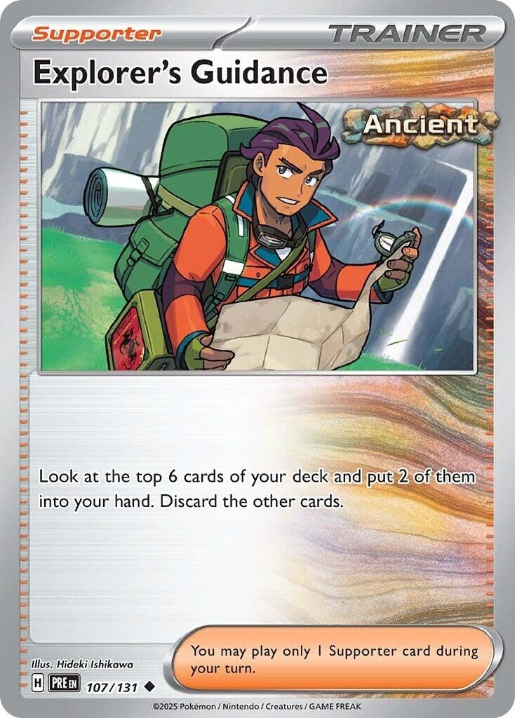 Image for Explorer's Guidance (107/131) [SV: Prismatic Evolutions] - Pokemon