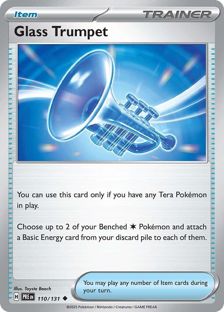 Image for Glass Trumpet (110/131) [SV: Prismatic Evolutions] - Pokemon