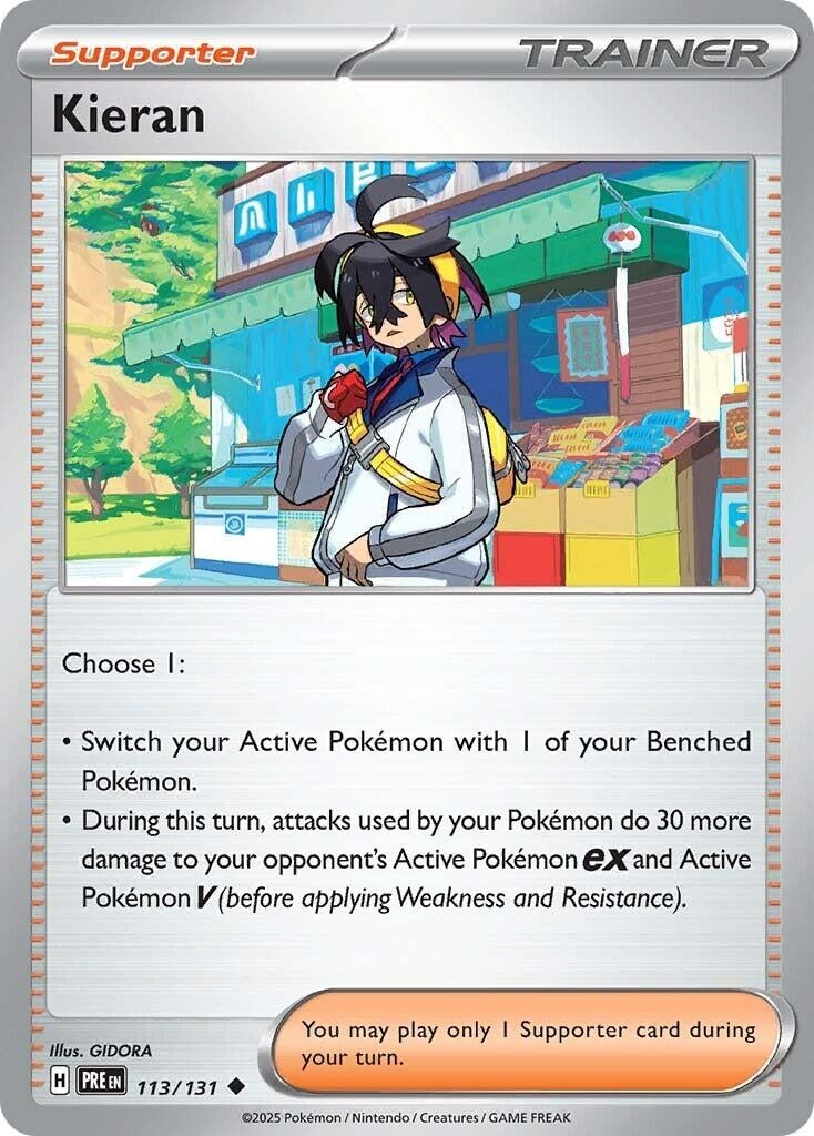 Image for Kieran (113/131) [SV: Prismatic Evolutions] - Pokemon