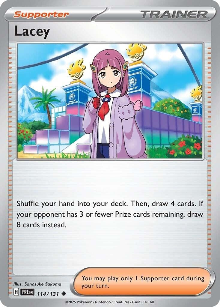 Image for Lacey (114/131) [SV: Prismatic Evolutions] - Pokemon