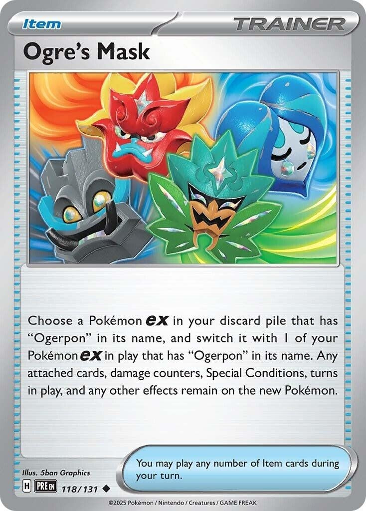 Image for Ogre's Mask (118/131) [SV: Prismatic Evolutions] - Pokemon