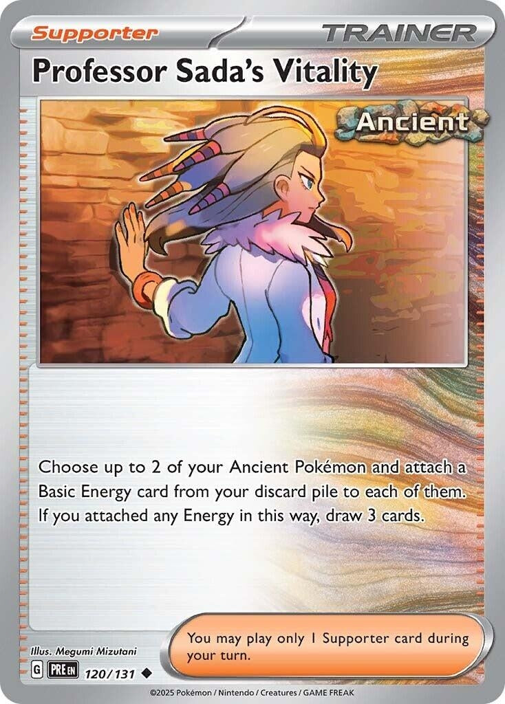 Image for Professor Sada's Vitality (120/131) [SV: Prismatic Evolutions] - Pokemon