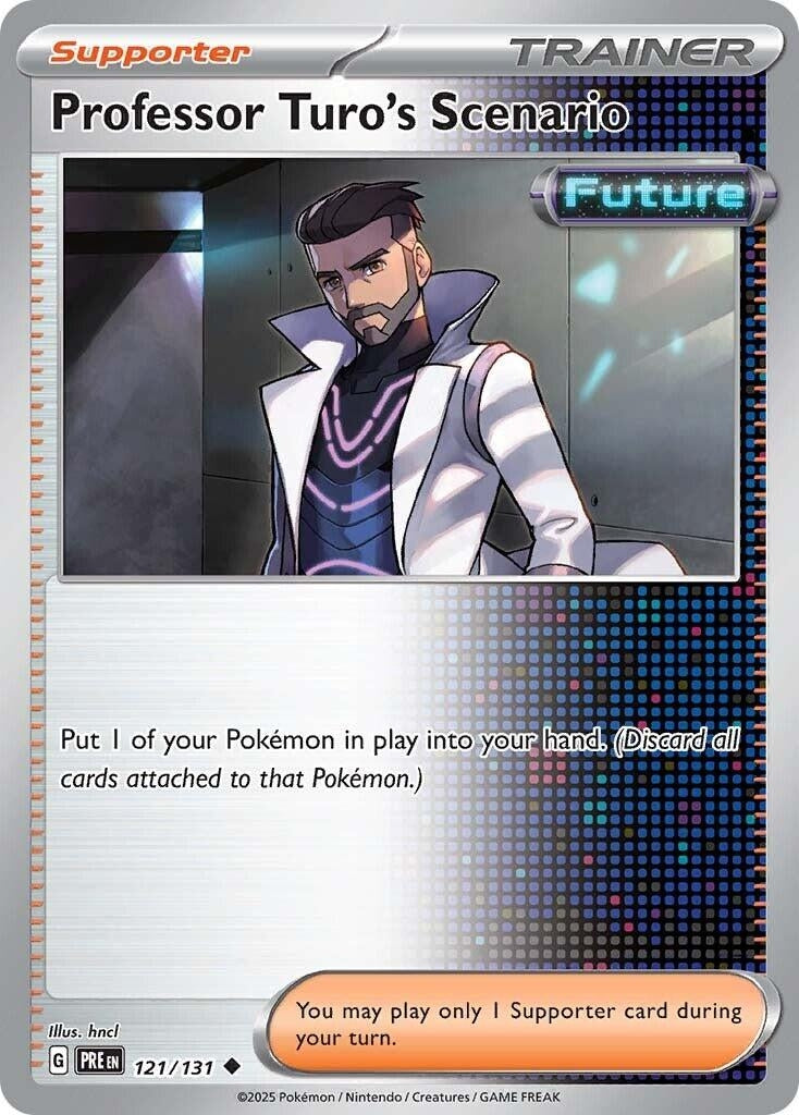 Image for Professor Turo's Scenario (121/131) [SV: Prismatic Evolutions] - Pokemon