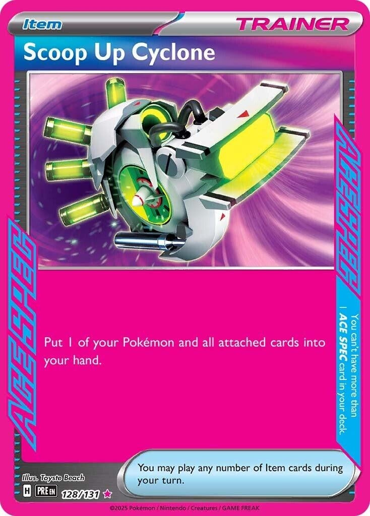Image for Scoop Up Cyclone (128/131) [SV: Prismatic Evolutions] - Pokemon