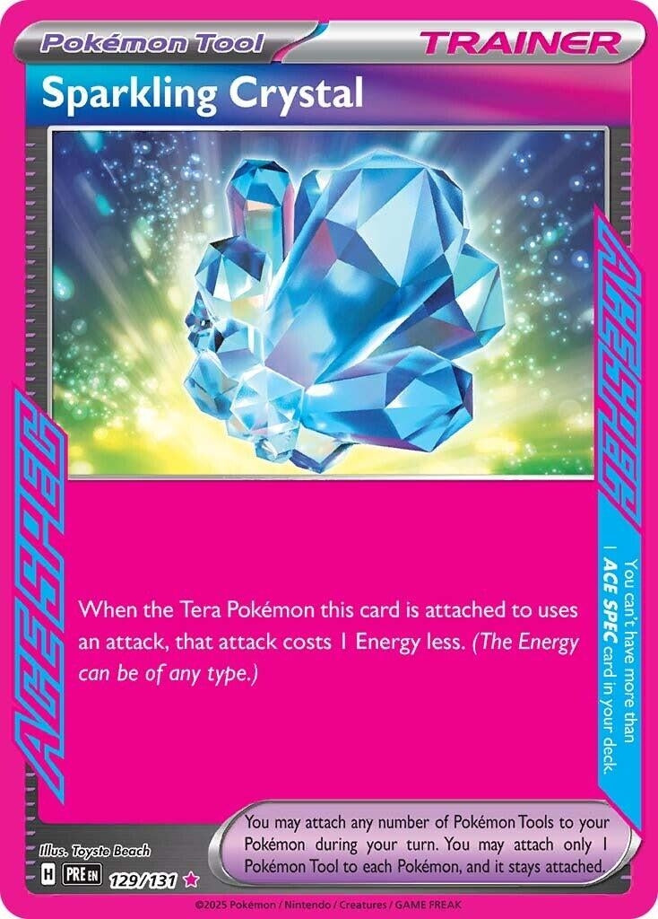Image for Sparkling Crystal (129/131) [SV: Prismatic Evolutions] - Pokemon