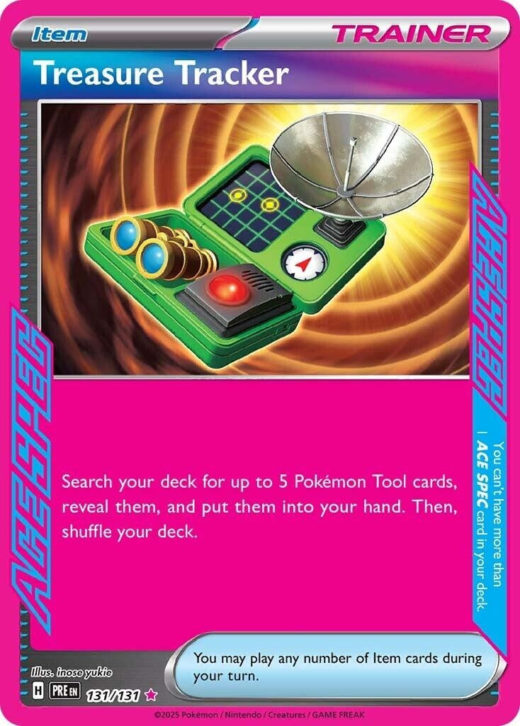 Image for Treasure Tracker (131/131) [SV: Prismatic Evolutions] - Pokemon