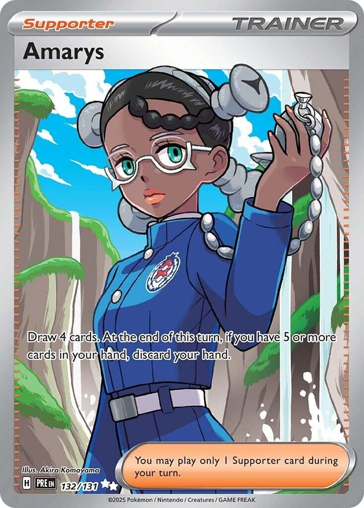 Image for Amarys (132/131) [SV: Prismatic Evolutions] - Pokemon