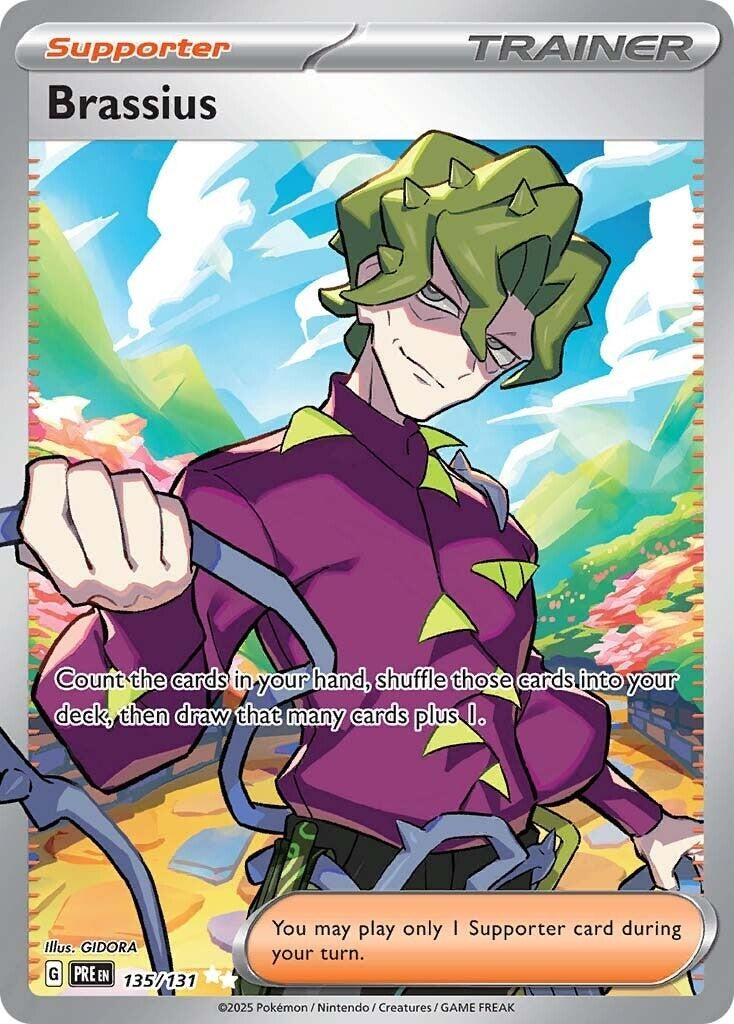 Image for Brassius (135/131) [SV: Prismatic Evolutions] - Pokemon