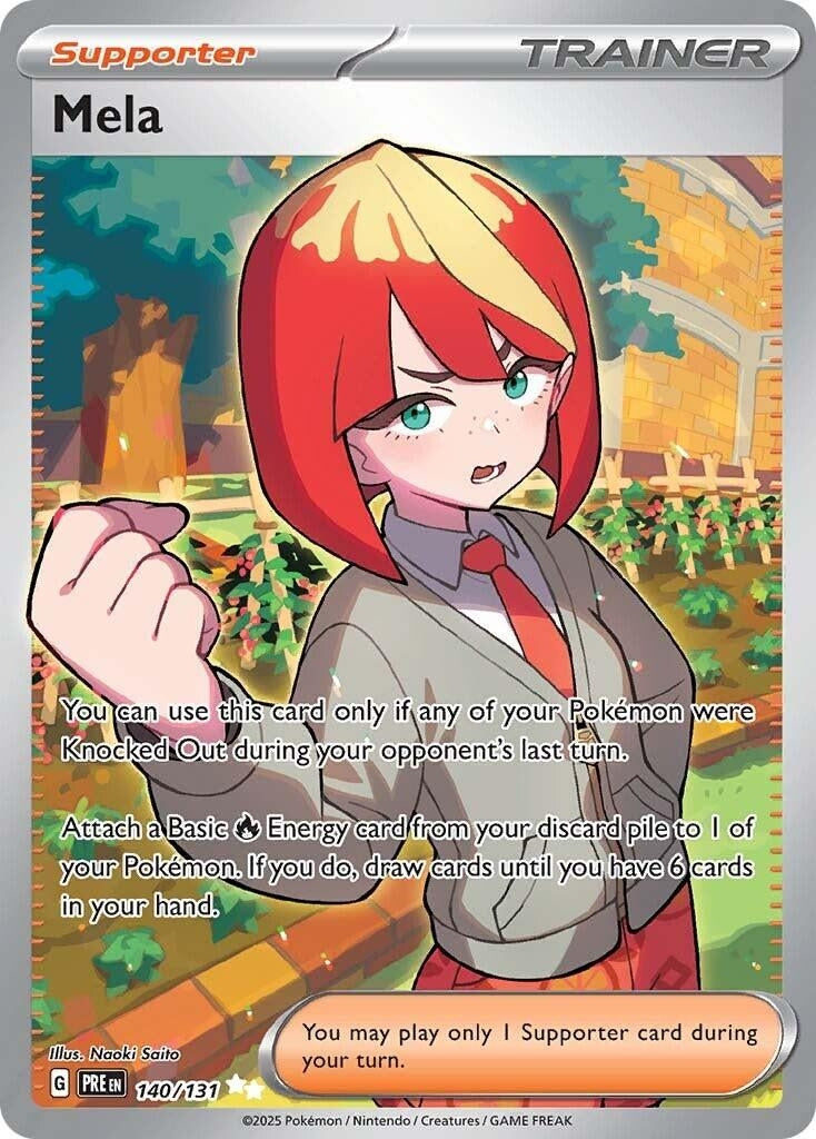 Image for Mela (140/131) [SV: Prismatic Evolutions] - Pokemon