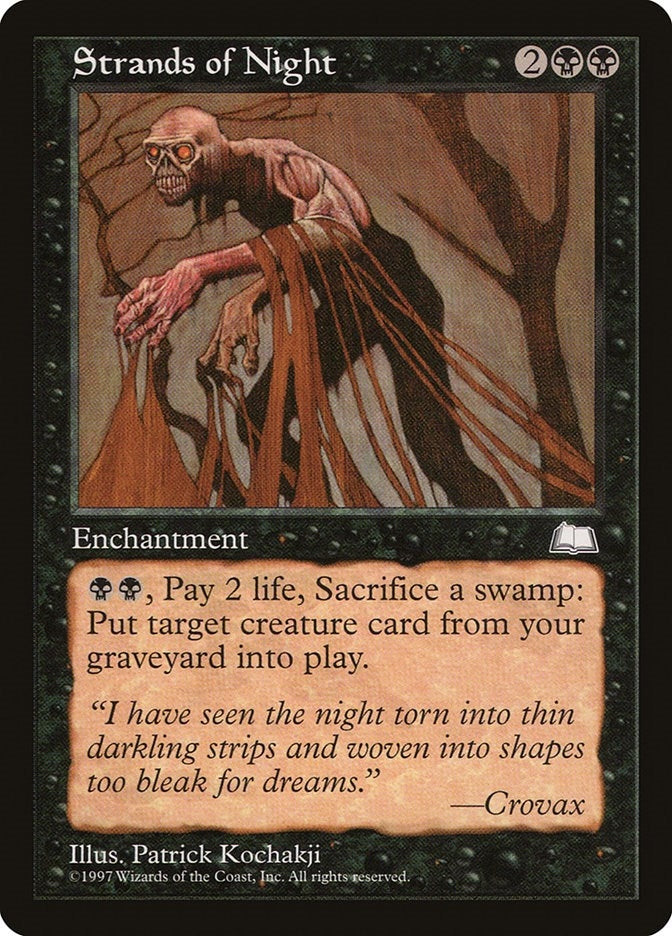 Image for Strands of Night [Weatherlight] - Magic: The Gathering