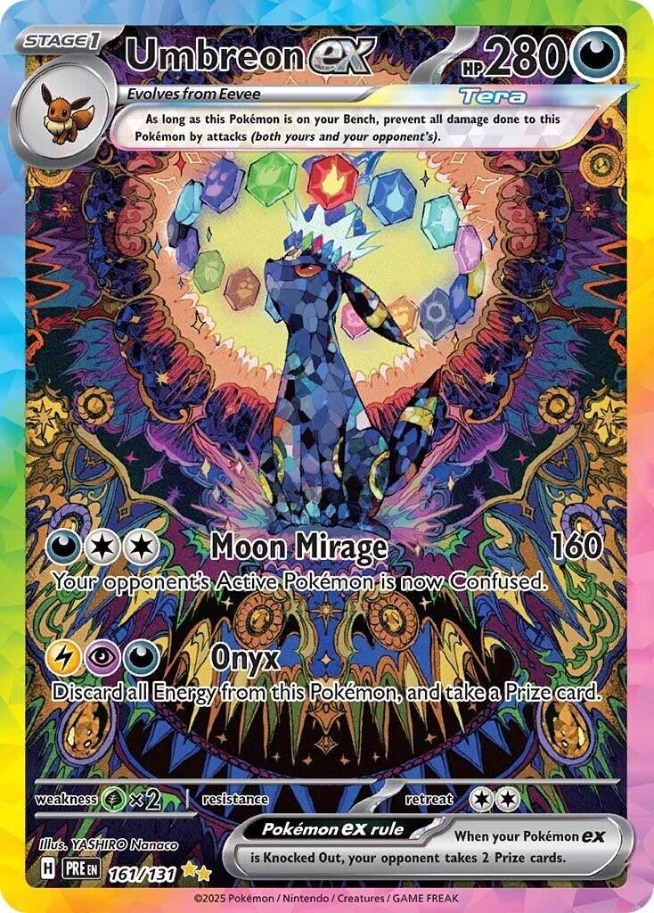 Image for Umbreon ex (161/131) [SV: Prismatic Evolutions] - Pokemon