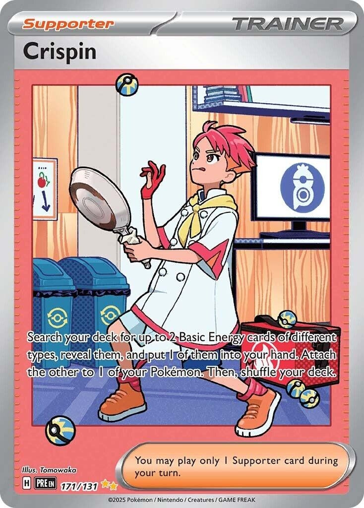 Image for Crispin (171/131) [SV: Prismatic Evolutions] - Pokemon