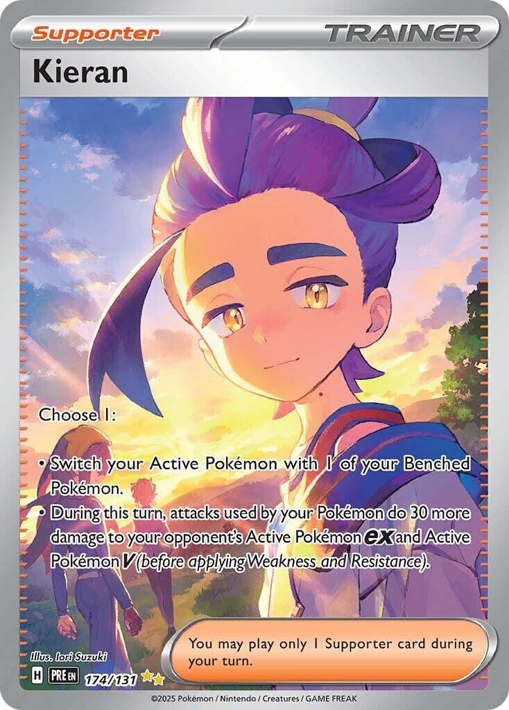 Image for Kieran (174/131) [SV: Prismatic Evolutions] - Pokemon