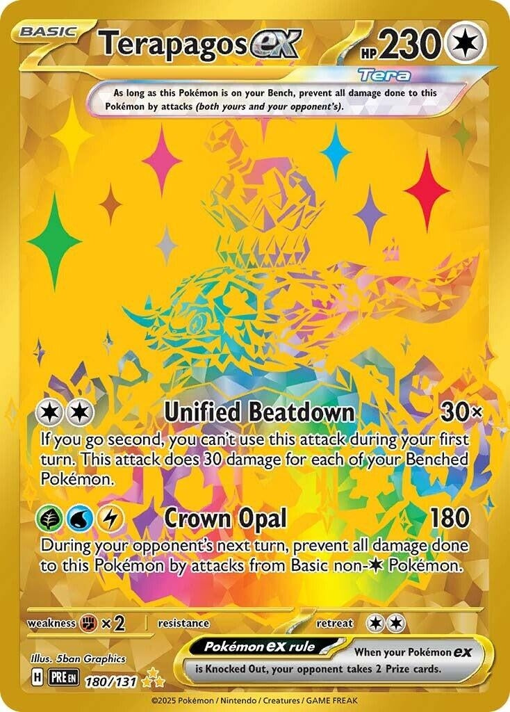 Image for Terapagos ex (180/131) [SV: Prismatic Evolutions] - Pokemon