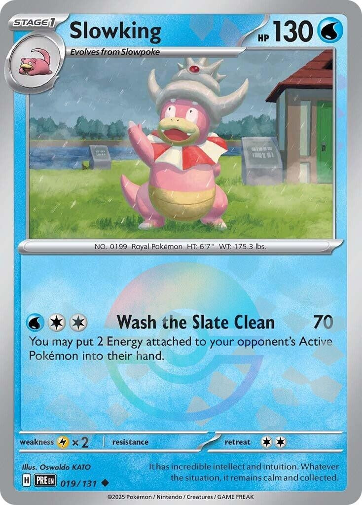 Image for Slowking (Poke Ball Pattern) (019/131) [SV: Prismatic Evolutions] - Pokemon