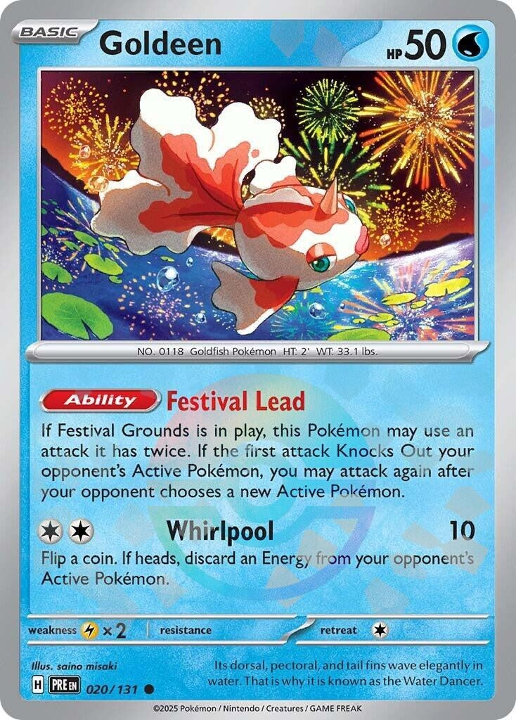 Goldeen (Poke Ball Pattern) (020/131) [SV: Prismatic Evolutions]
