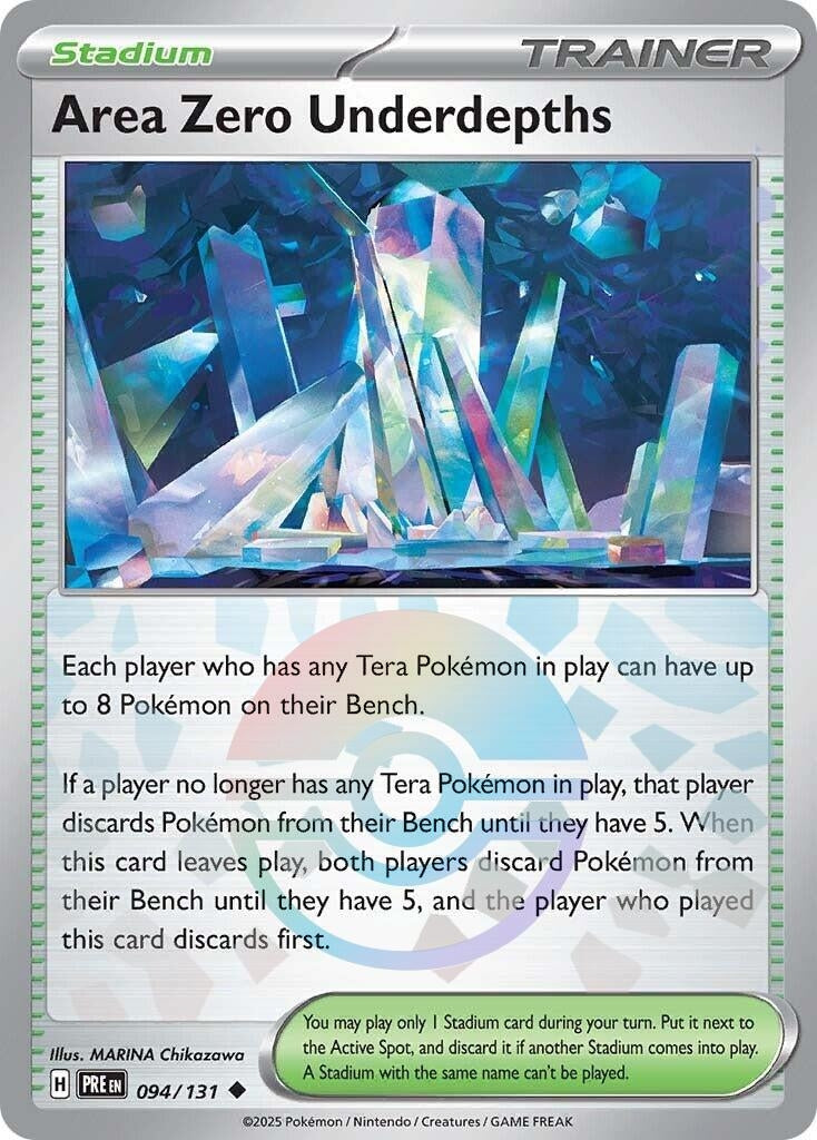 Image for Area Zero Underdepths (Poke Ball Pattern) (094/131) [SV: Prismatic Evolutions] - Pokemon