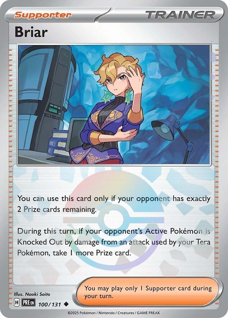 Image for Briar (Poke Ball Pattern) (100/131) [SV: Prismatic Evolutions] - Pokemon