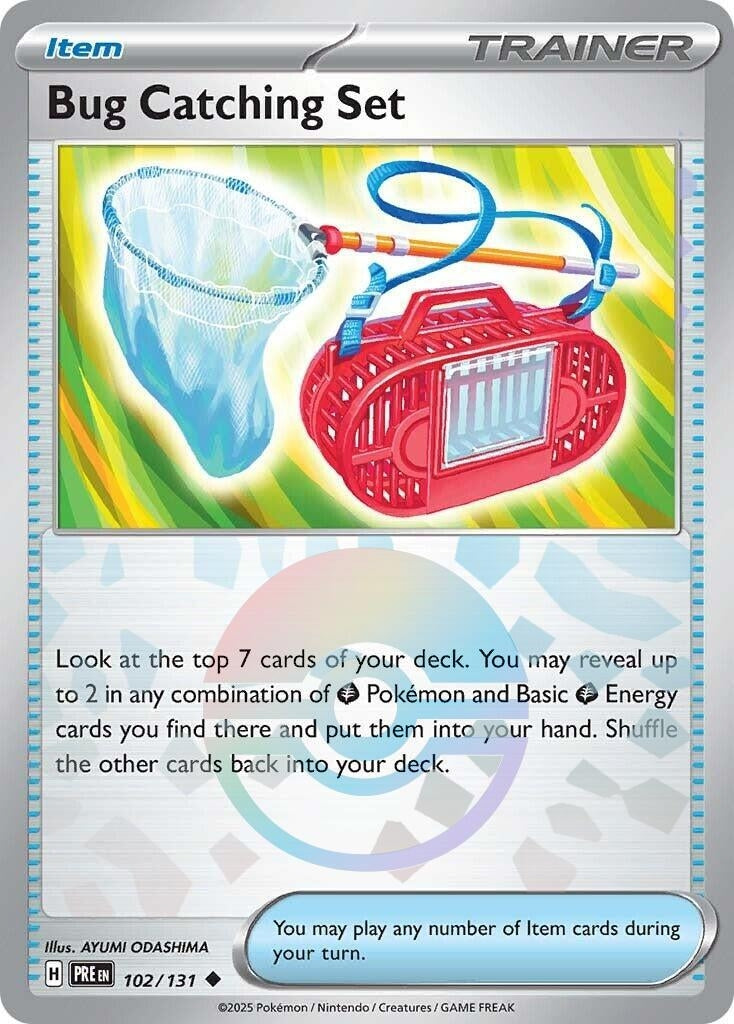 Image for Bug Catching Set (Poke Ball Pattern) (102/131) [SV: Prismatic Evolutions] - Pokemon