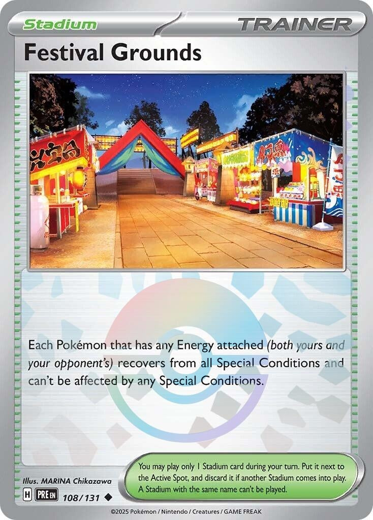 Festival Grounds (Poke Ball Pattern) (108/131) [SV: Prismatic Evolutions]