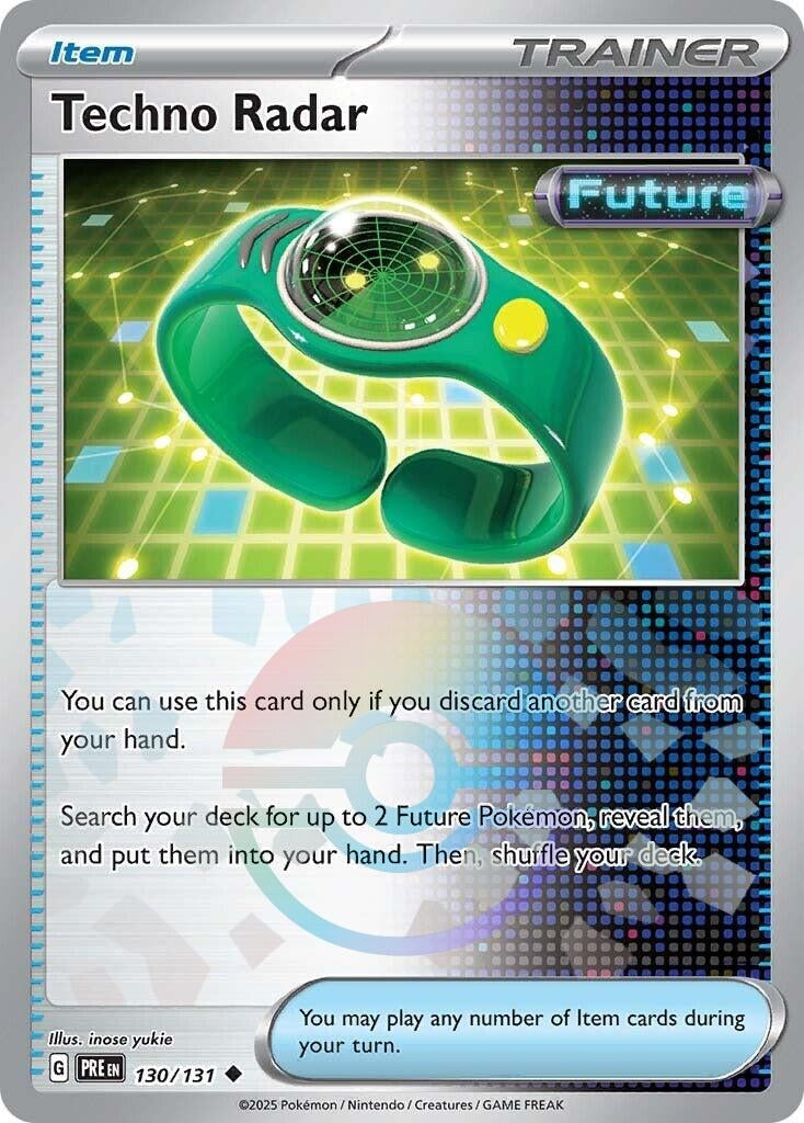 Image for Techno Radar (Poke Ball Pattern) (130/131) [SV: Prismatic Evolutions] - Pokemon