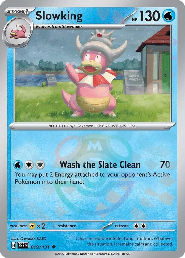 Image for Slowking (Master Ball Pattern) (019/131) [SV: Prismatic Evolutions] - Pokemon
