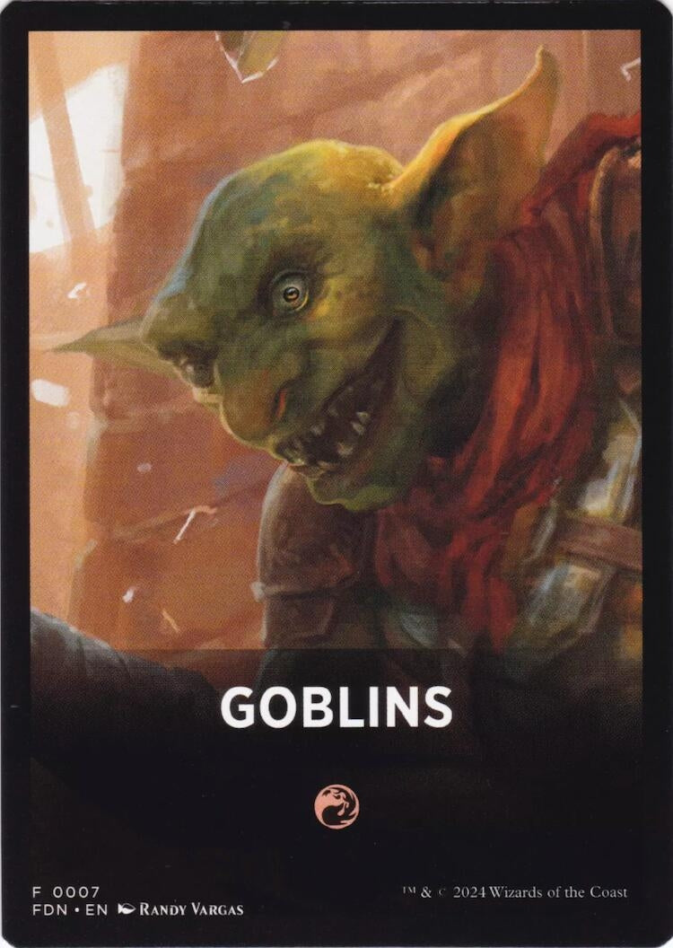 Image for Goblins Theme Card (7) [Foundations] - Magic: The Gathering
