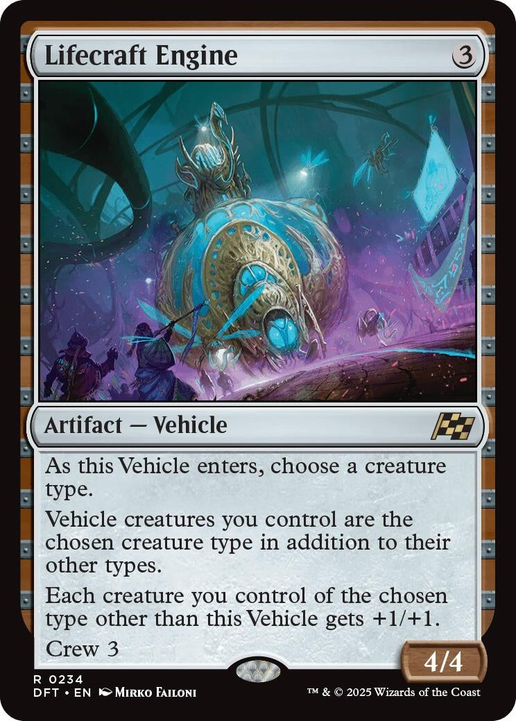 Image for Lifecraft Engine (234) [Aetherdrift] - Magic: The Gathering