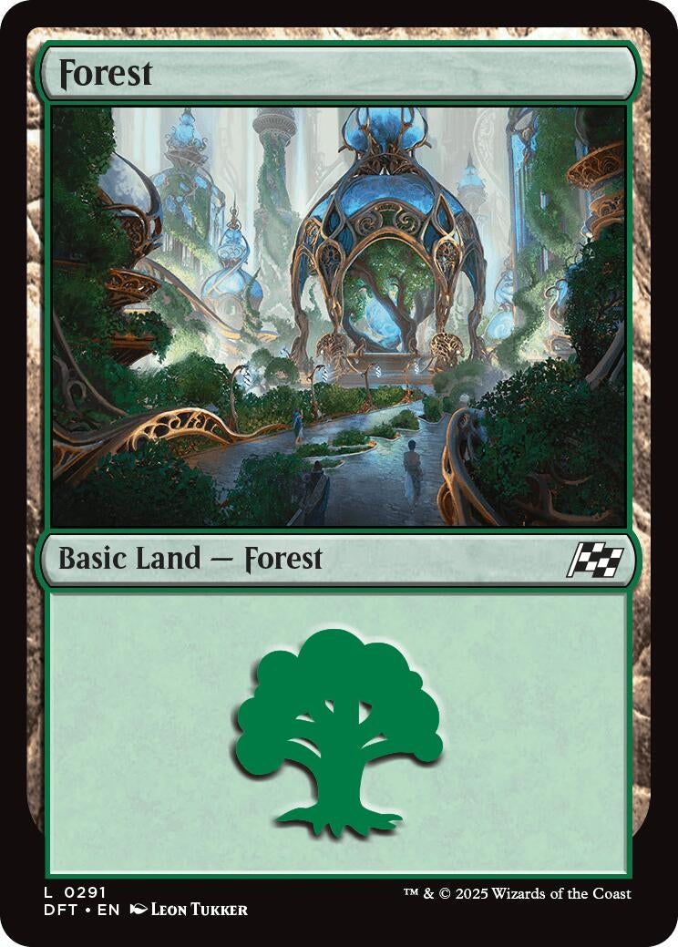 Image for Forest (0291) (291) [Aetherdrift] - Magic: The Gathering