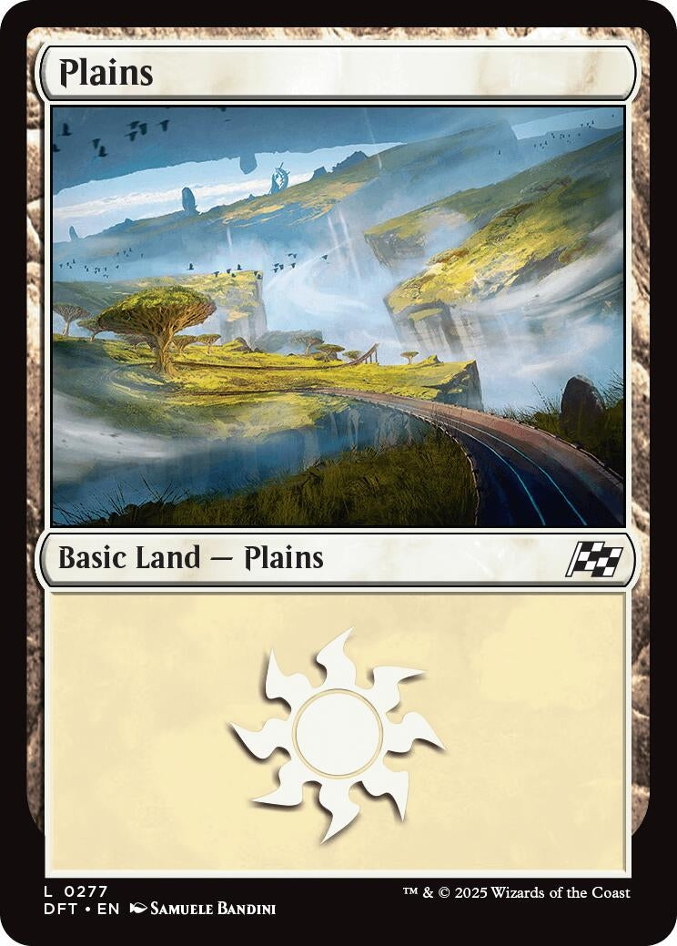 Image for Plains (0277) (277) [Aetherdrift] - Magic: The Gathering