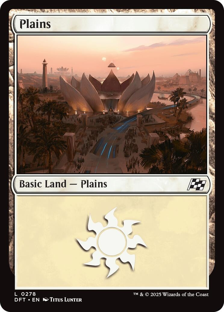 Image for Plains (0278) (278) [Aetherdrift] - Magic: The Gathering