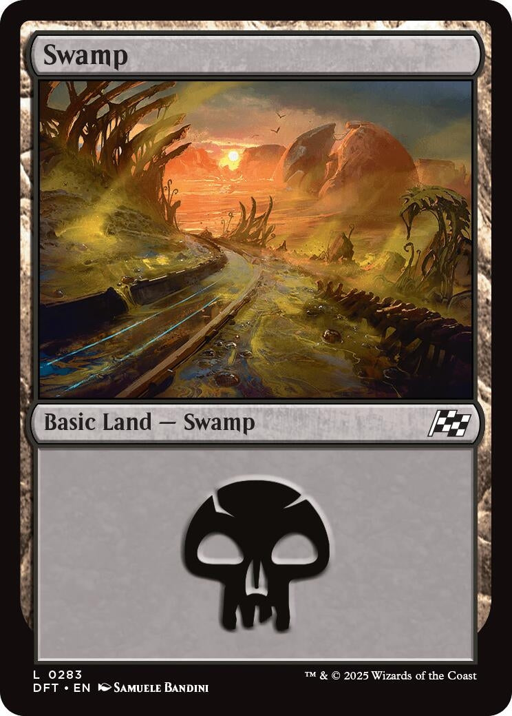 Image for Swamp (0283) (283) [Aetherdrift] - Magic: The Gathering