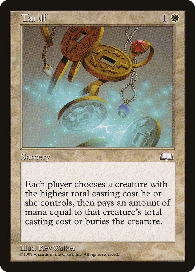 Image for Tariff [Weatherlight] - Magic: The Gathering