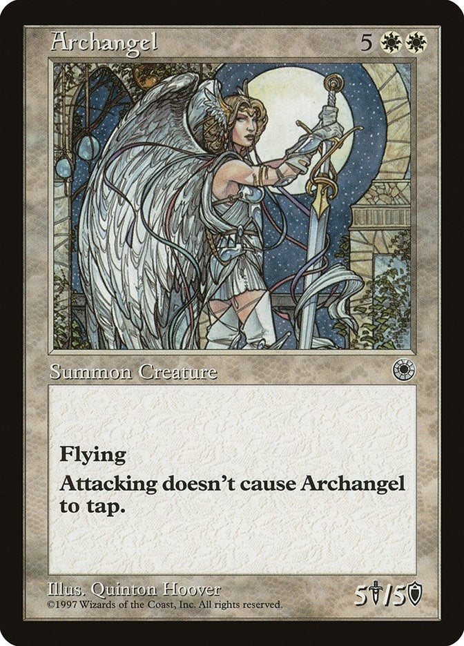 Image for Archangel [Portal] - Magic: The Gathering