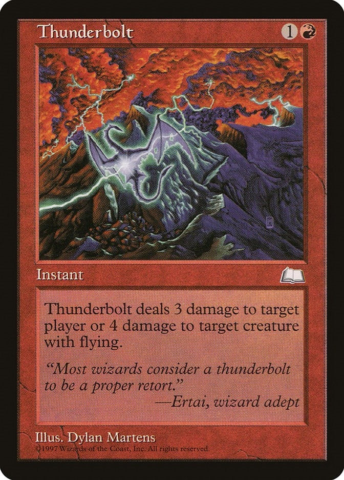 Image for Thunderbolt [Weatherlight] - Magic: The Gathering