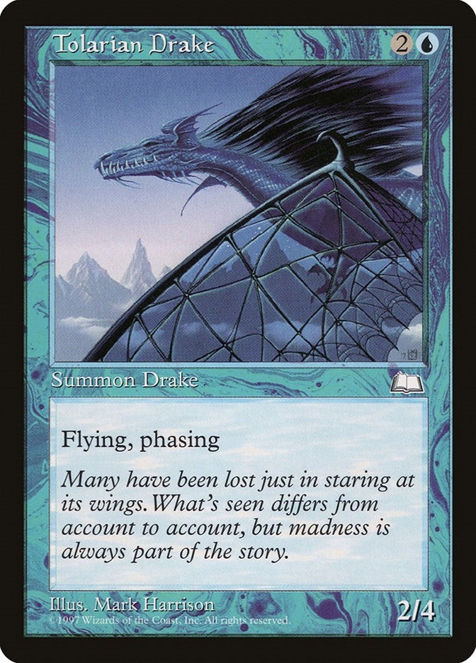 Image for Tolarian Drake [Weatherlight] - Magic: The Gathering