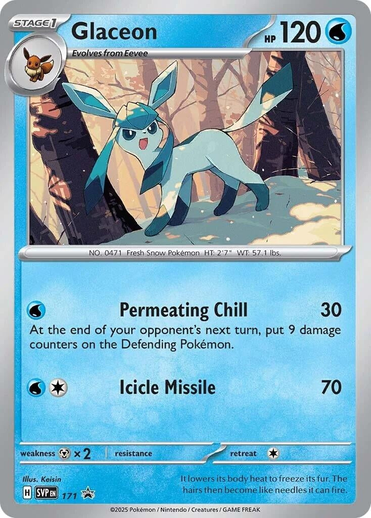 Image for Glaceon - 171 (Cosmos Holo) (171) [SV: Scarlet & Violet Promo Cards] - Pokemon